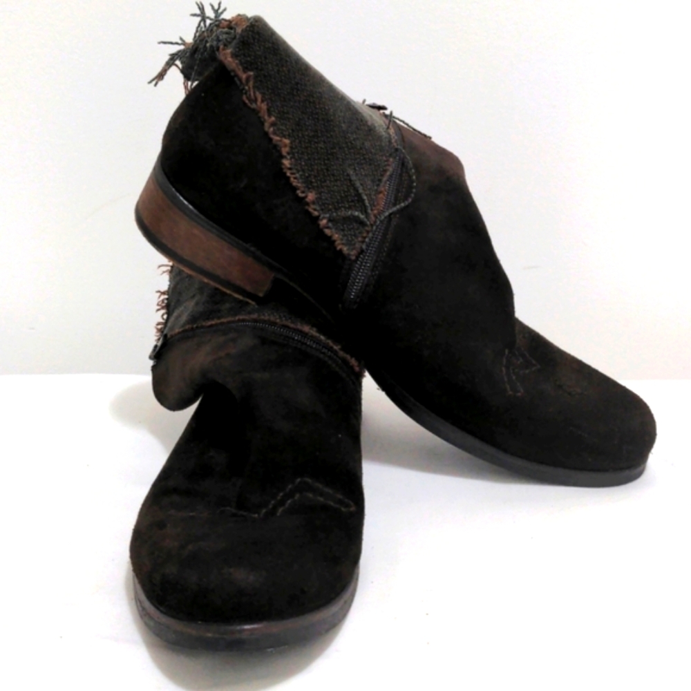 Dark Brown Summer Boots